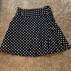 Black and White Skirt